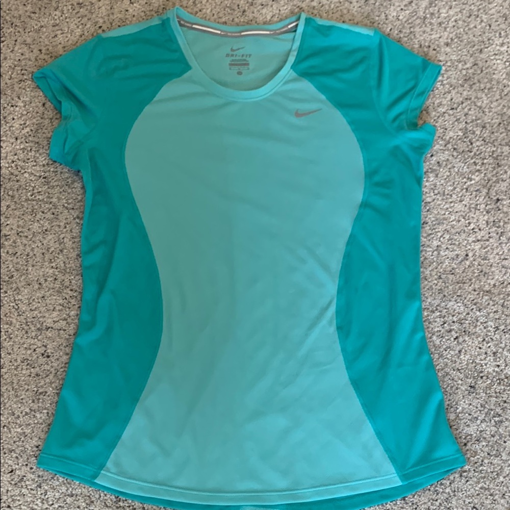 Nike Women's Teal Athletic Top